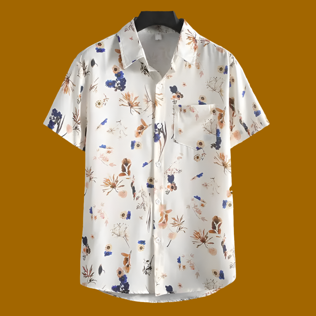 Casual Loose-fit Summer Men's Shirt