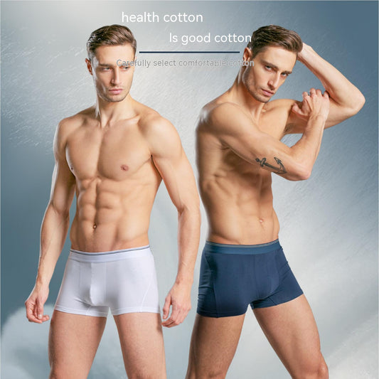 Men's Pure Cotton Boxer Brief