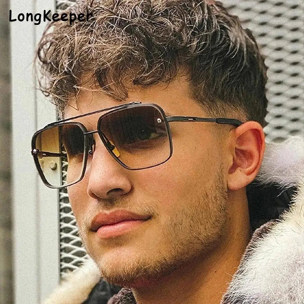 Luxury Classic Summer Style Gradient lens Men Anti Glare Driving Sun glasses