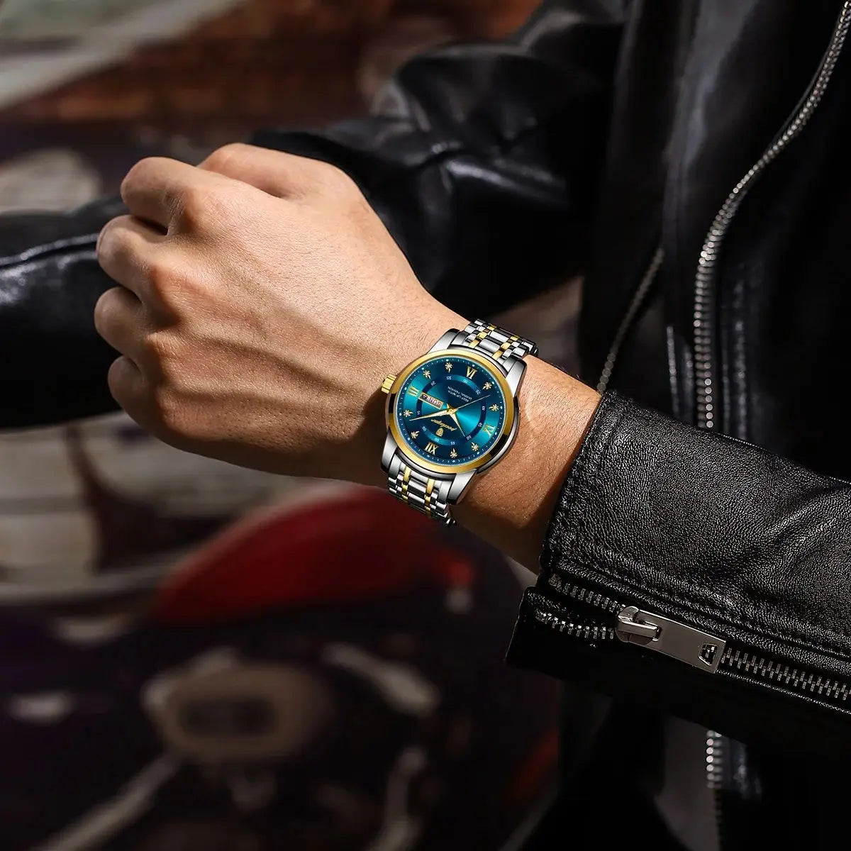 POEDAGAR Luxury Watch for Men