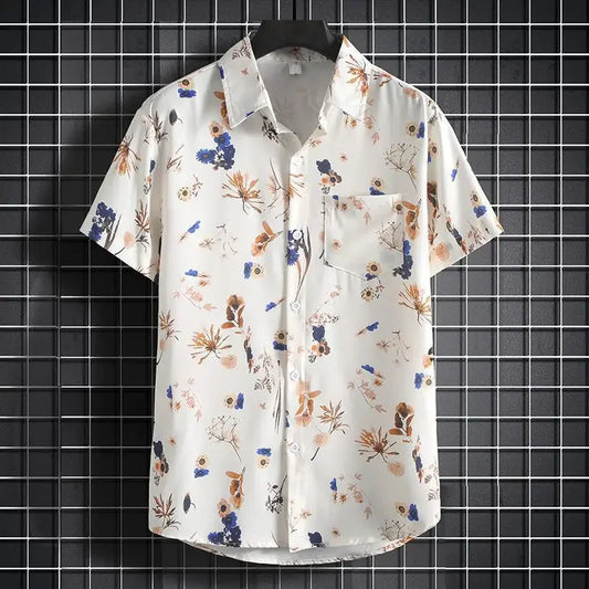 Casual Loose-fit Summer Men's Shirt